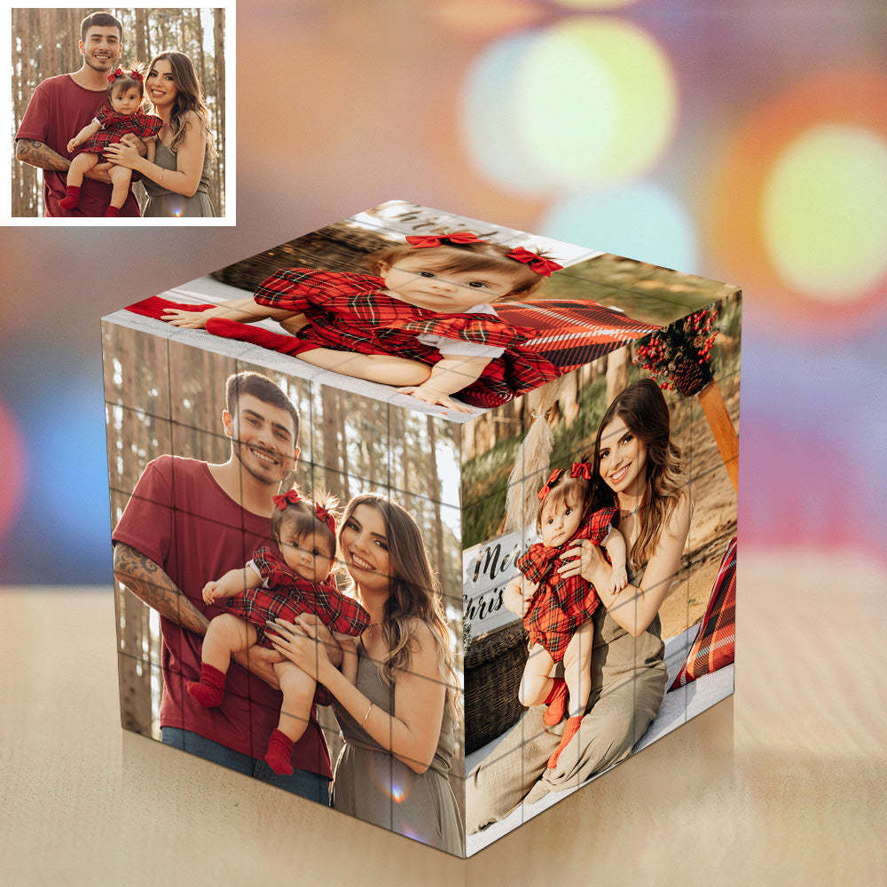 Anpassbarer Multi-Foto Rubik's Cube