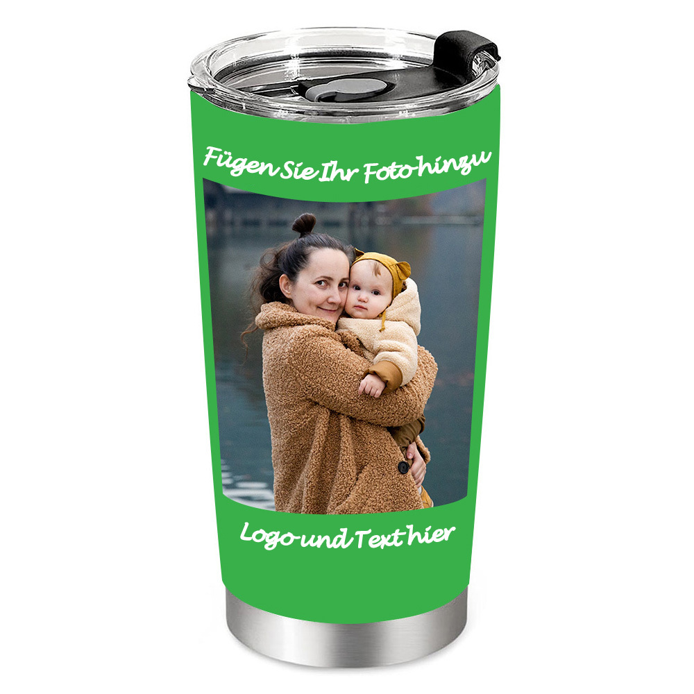 Personalisierte Foto Becher Tumbler Reisebecher Mit Bildern Von Katzen Hunden