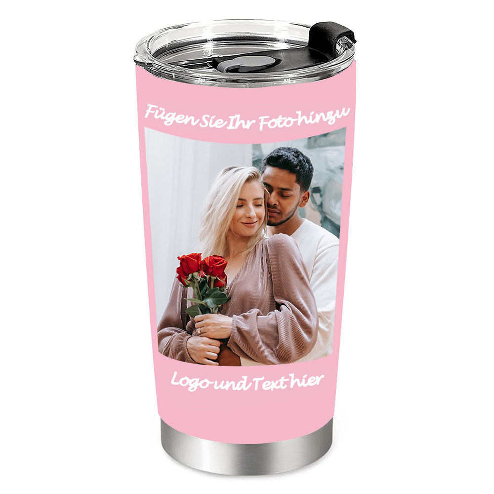 Personalisierte Foto Becher Tumbler Reisebecher Mit Bildern Von Katzen Hunden