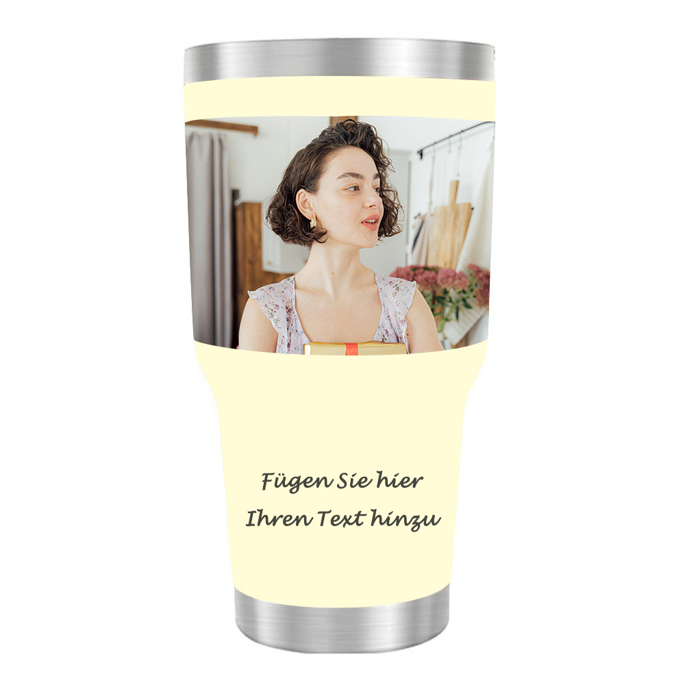 Personalisierte Foto Becher Tumbler Reisebecher Mit Bildern Von Katzen Hunden