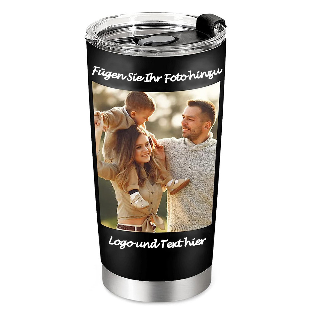 Personalisierte Foto Becher Tumbler Reisebecher Mit Bildern Von Katzen