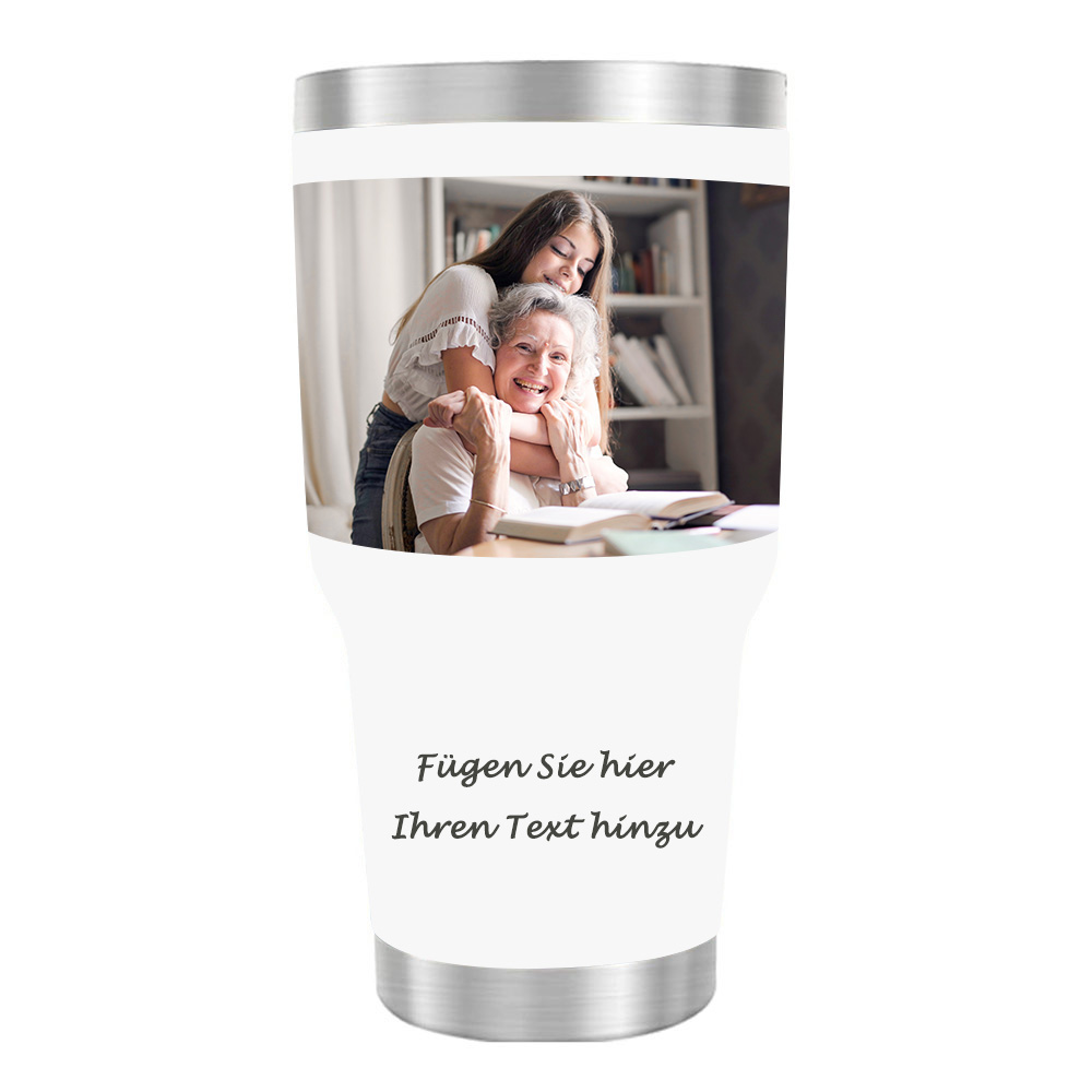 Personalisierte Foto Becher Tumbler Reisebecher Mit Bildern Von Katzen Hunden