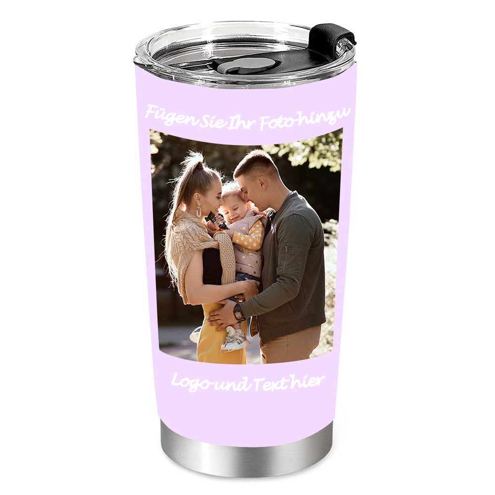 Personalisierte Foto Becher Tumbler Reisebecher Mit Bildern Von Katzen Hunden