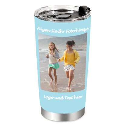 Personalisierte Foto Becher Tumbler Reisebecher Mit Bildern Von Katzen Hunden