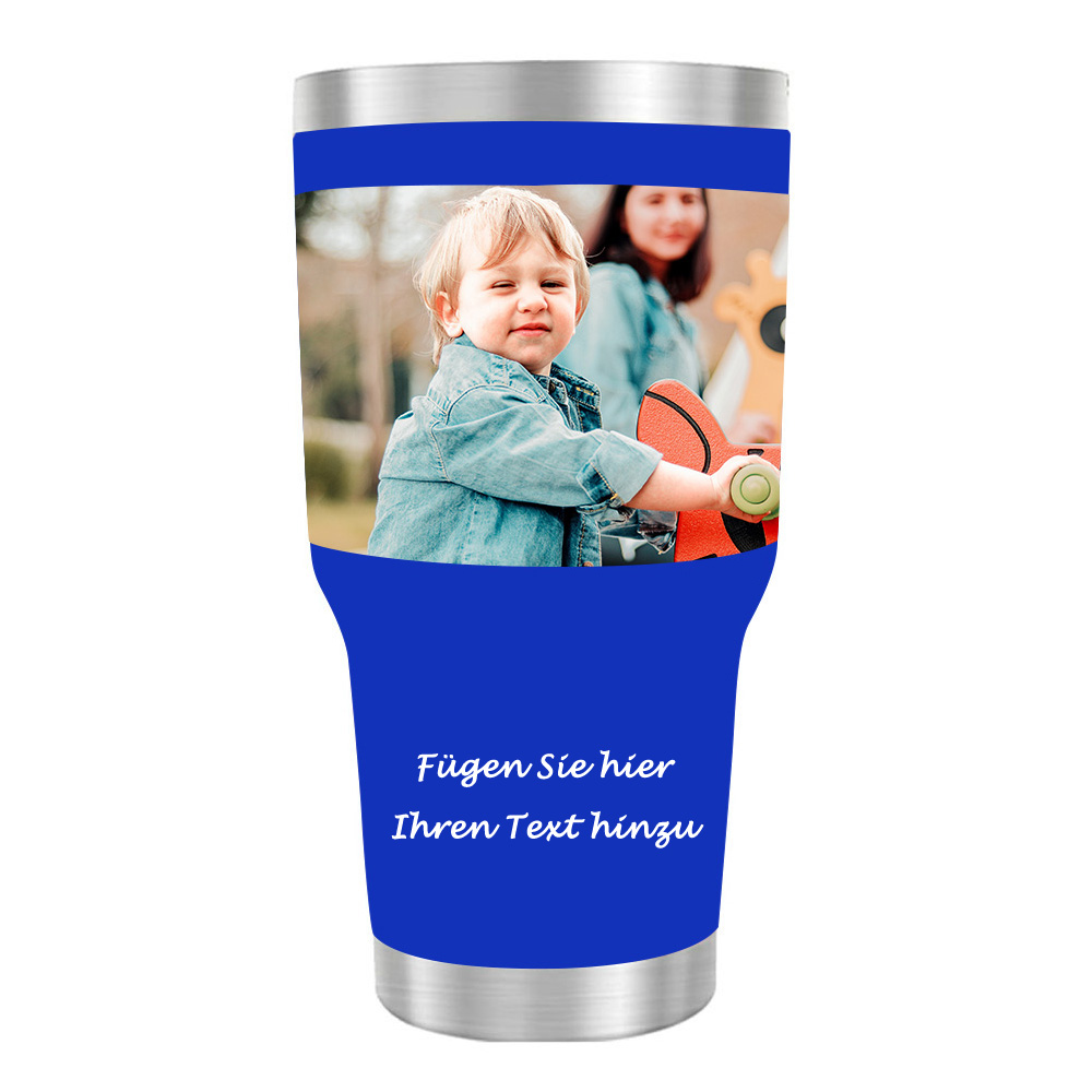 Personalisierte Foto Becher Tumbler Reisebecher Mit Bildern Von Katzen Hunden