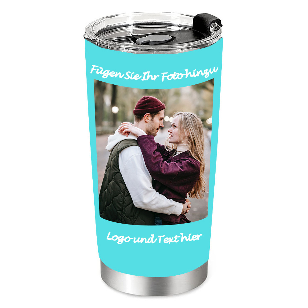 Personalisierte Foto Becher Tumbler Reisebecher Mit Bildern Von Katzen Hunden