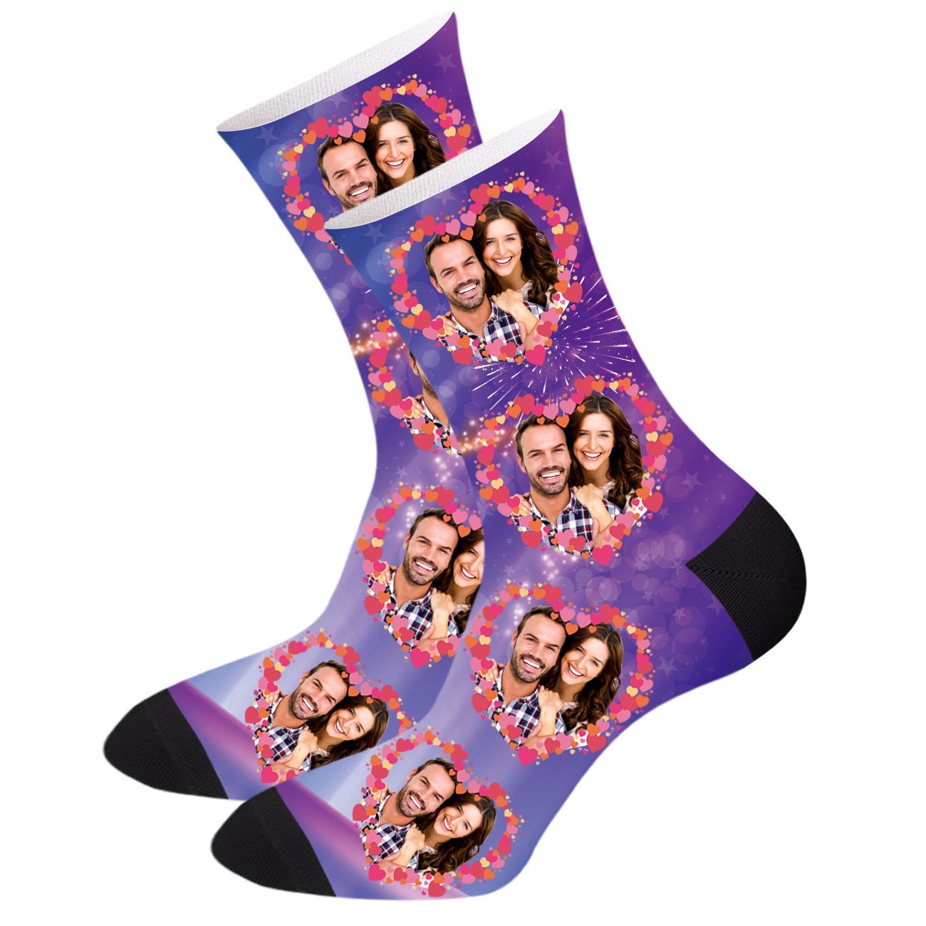 Personalisierte Socken Mit Gesicht Geschenk Zum Jahrestag Mit Foto Des Partners