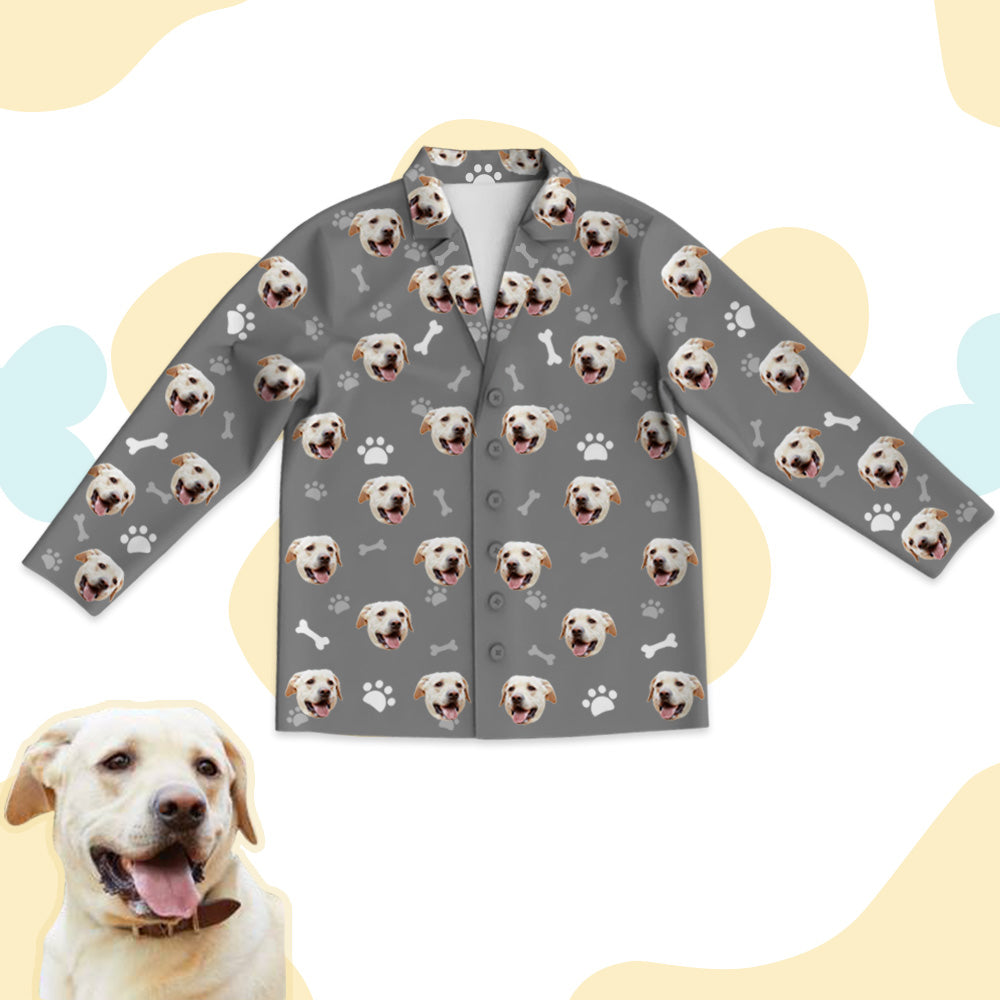 Geschenk für Hundeliebhaber Personalisierte Hundebild-Pyjamas Geschenke für Freundin Personalisierte Geschenke Foto Geschenkidee