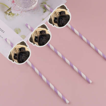 Personalisierte Trinkhalme Mit Logo Individuelle Firmenhalme Für Markenwerbung Und Events