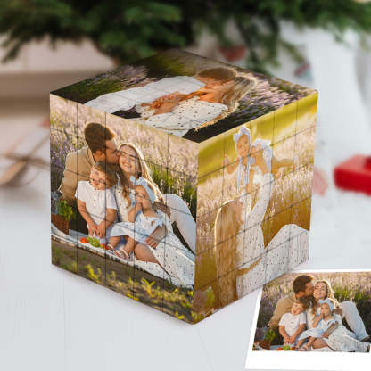 Personalisierter Foto Zauberwürfel mit eigenem Bild