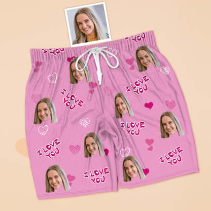 Personalisierte Kurzarm Pyjamas Für Freundin Custom Foto Pyjamas Custom Kurze Pyjamas