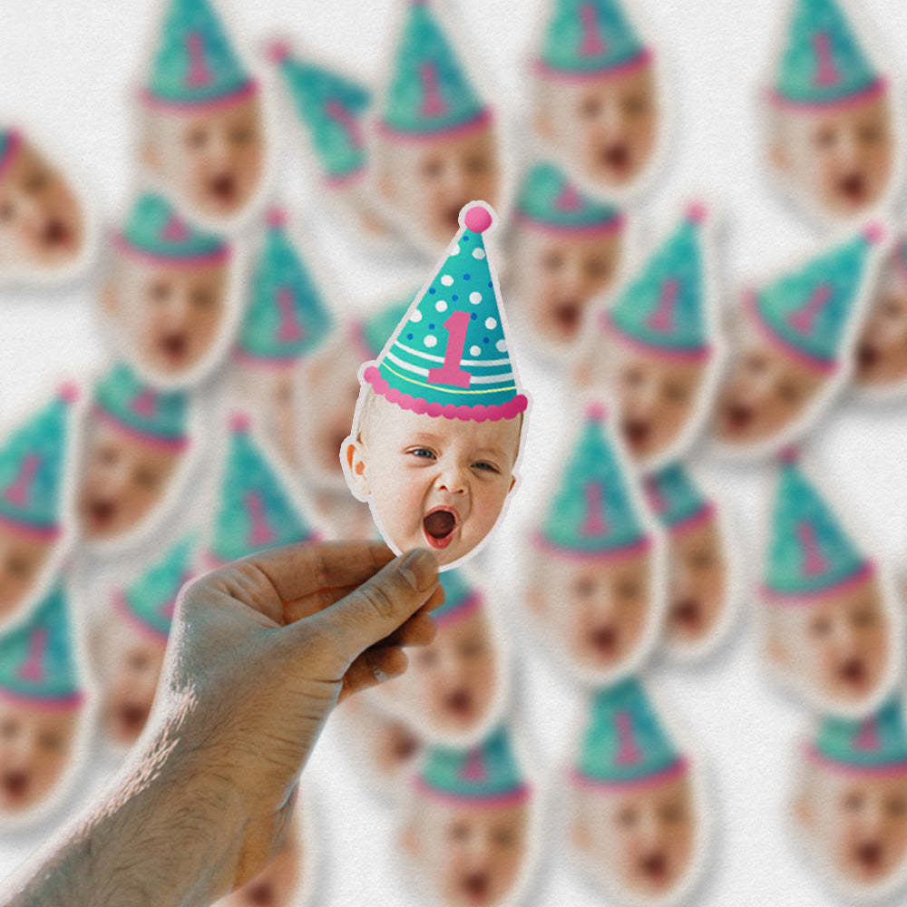 Personalisierte Gesichtskonfetti für Geburtstagsfeiern Foto Konfetti Gesichtskonfetti Tischstreuung Lustige Konfetti für Party