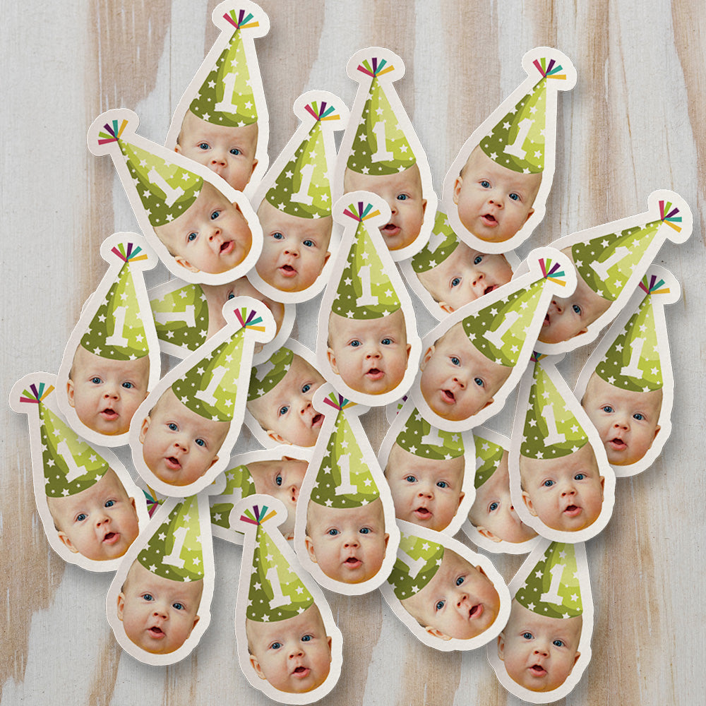 Personalisierte Gesichtskonfetti für Geburtstagsfeiern Foto Konfetti Gesichtskonfetti Tischstreuung Lustige Konfetti für Party