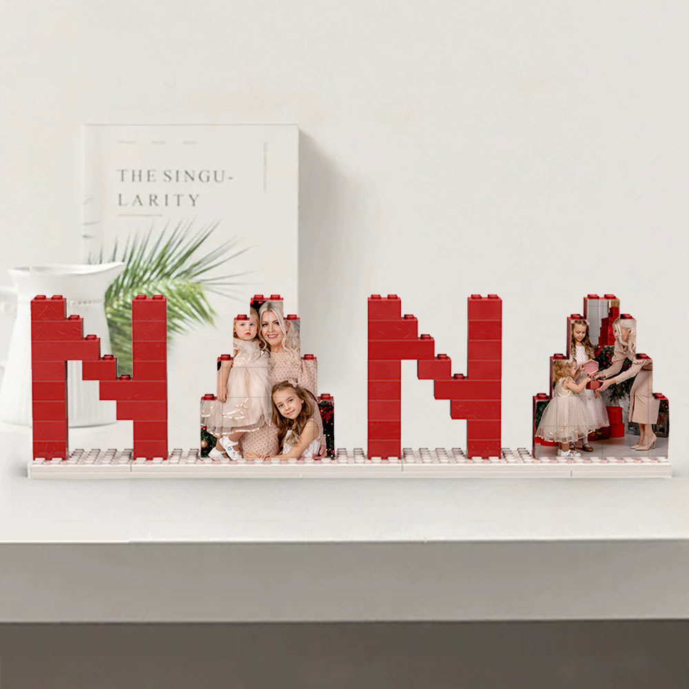 Personalisierbares Foto Baustein Puzzle Geschenke Für Oma