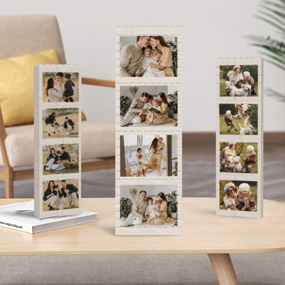 Der personalisierte Foto Collage Baustein Puzzle Individuelles Bild Bauklotz Liebesgeschenk