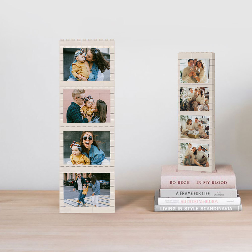 Der personalisierte Foto Collage Baustein Puzzle Individuelles Bild Ba