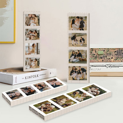 Der personalisierte Foto Collage Baustein Puzzle Individuelles Bild Bauklotz Liebesgeschenk