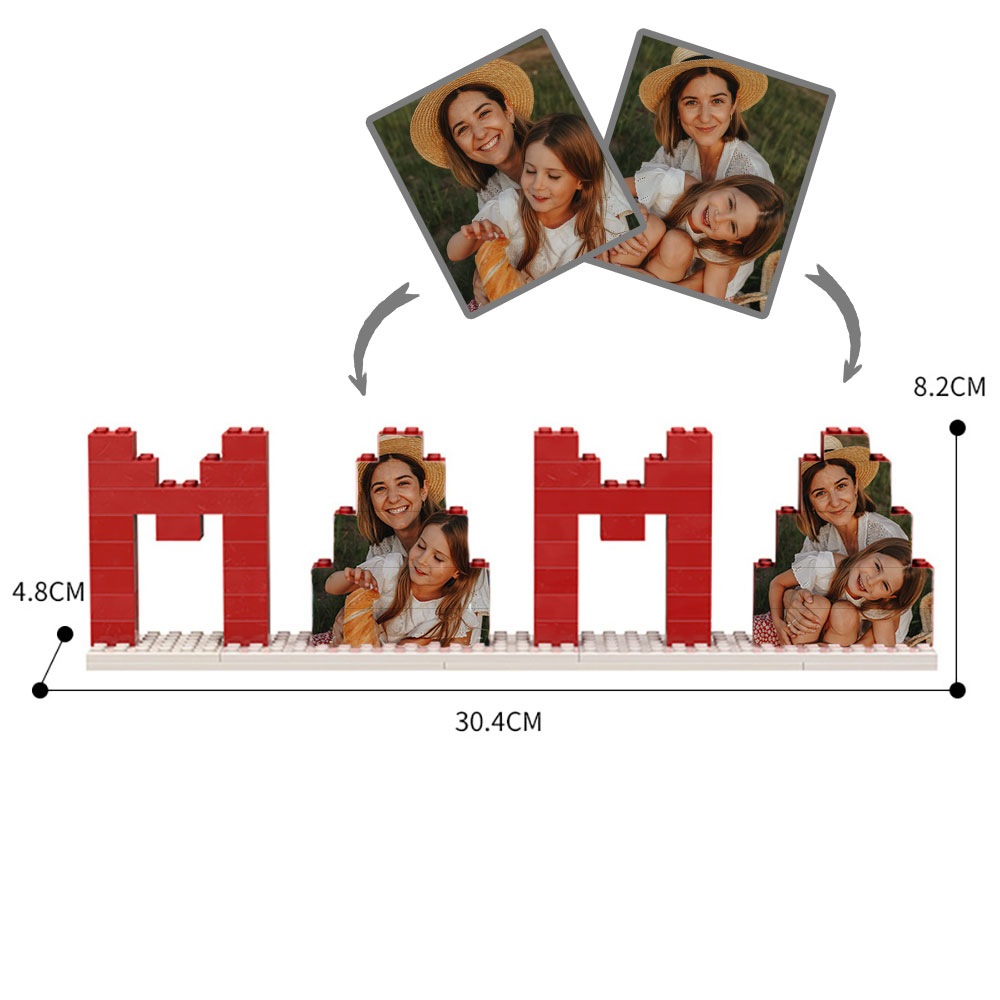 Personalisierbares Foto Baustein Puzzle Geschenke Für Mutter
