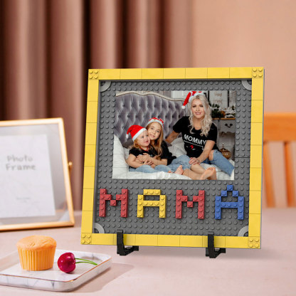 Personalisierbares Foto Baustein Puzzle Custom Baustein Familiengeschenke Für Mama Und Papa