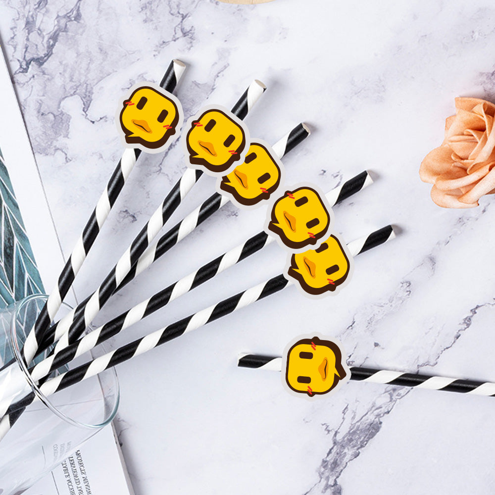 Personalisierte Trinkhalme Mit Logo Individuelle Firmenhalme Für Markenwerbung Und Events