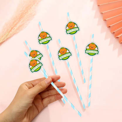 Personalisierte Trinkhalme Mit Logo Individuelle Firmenhalme Für Markenwerbung Und Events