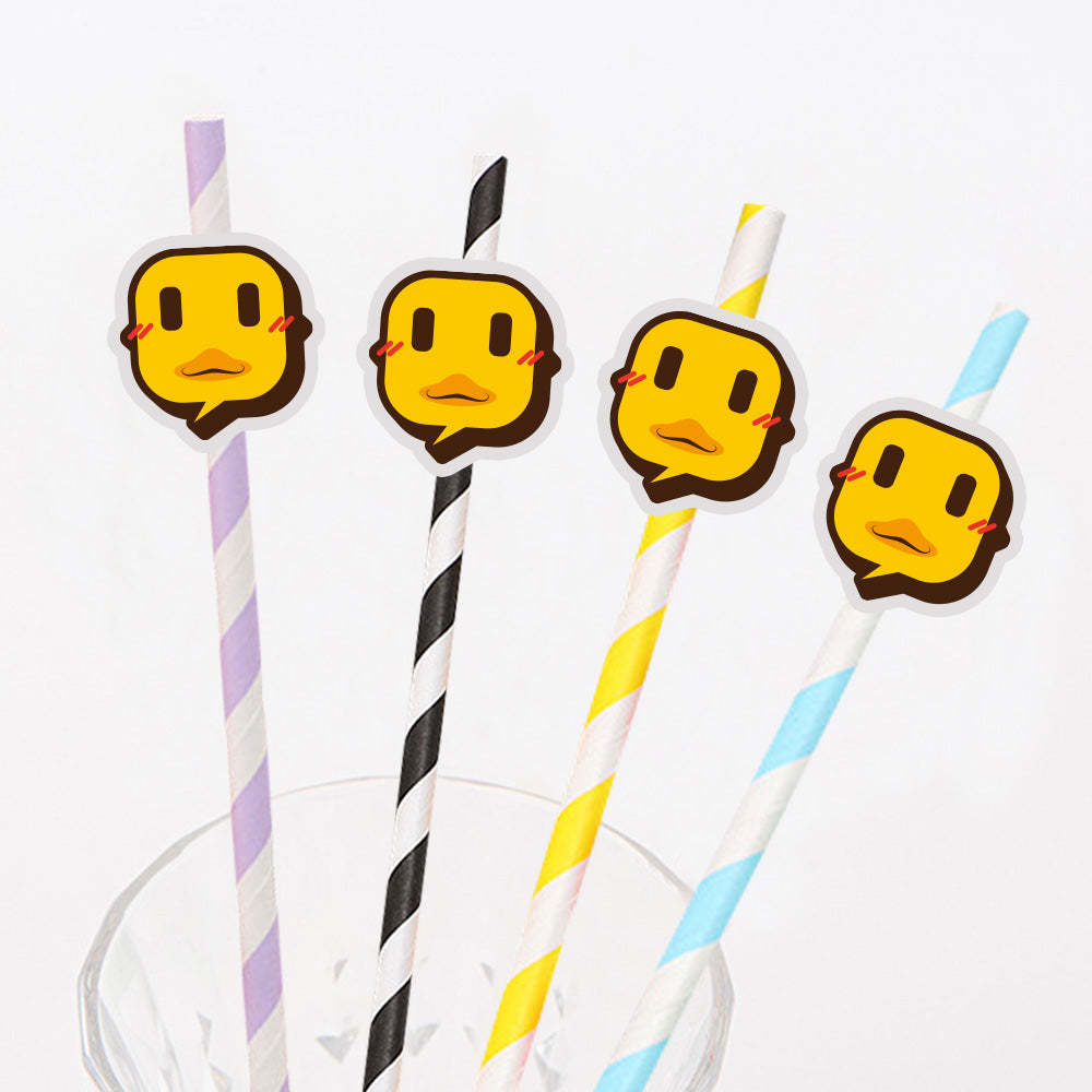 Personalisierte Trinkhalme Mit Logo Individuelle Firmenhalme Für Markenwerbung Und Events