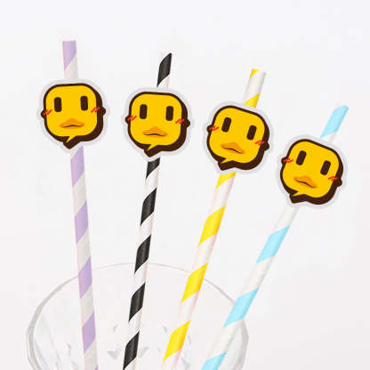 Personalisierte Trinkhalme Mit Logo Individuelle Firmenhalme Für Markenwerbung Und Events