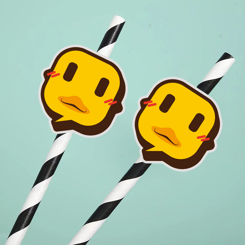 Personalisierte Trinkhalme Mit Logo Individuelle Firmenhalme Für Markenwerbung Und Events