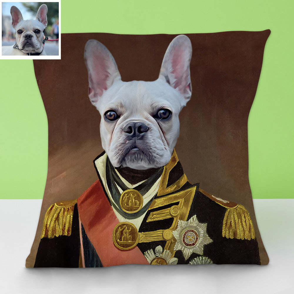 Personalisiertes Haustier Portrait Kissen Dekorativer Kissenbezug Haus