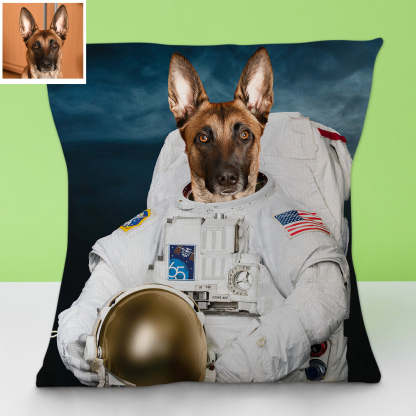 Personalisiertes Haustier Portrait Kissen Dekorativer Kissenbezug Haustierkissen Wohnkissen für Tierliebhaber