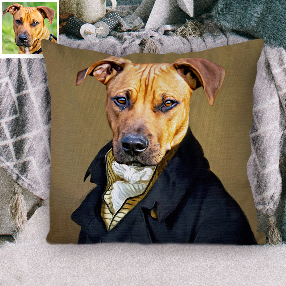 Personalisiertes Haustier Portrait Kissen Dekorativer Kissenbezug Haustierkissen Wohnkissen für Tierliebhaber