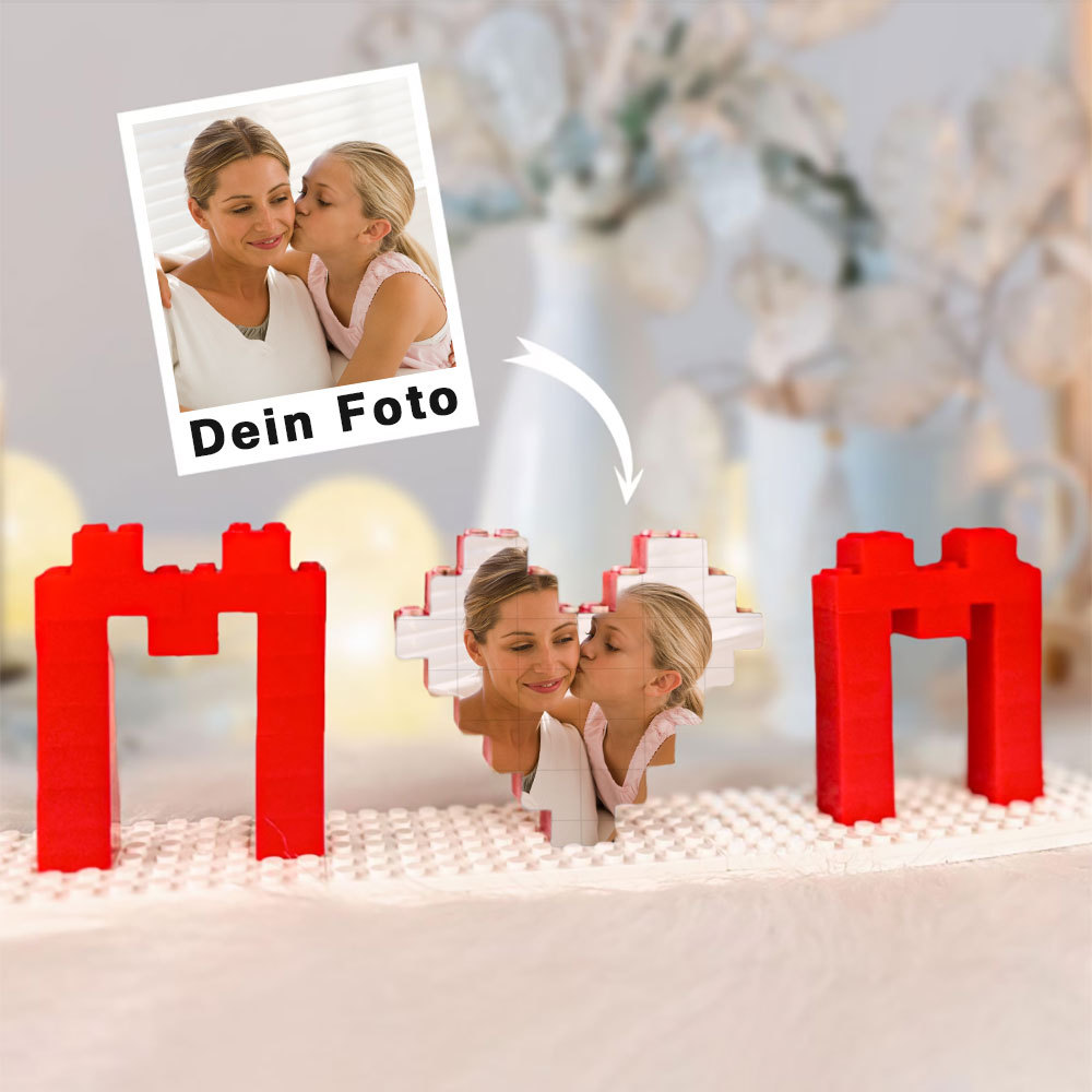 Personalisierbares Foto Baustein Puzzle Geschenke Für Mutter
