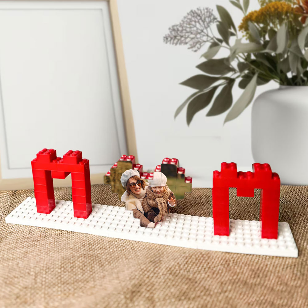 Personalisierbares Foto Baustein Puzzle Geschenke Für Mutter