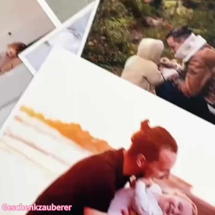 Personalisierte Flipbook Rahmen Animationsmaschine Individuelles Foto Wuerfel Album mit Mechanischer Handbewegung