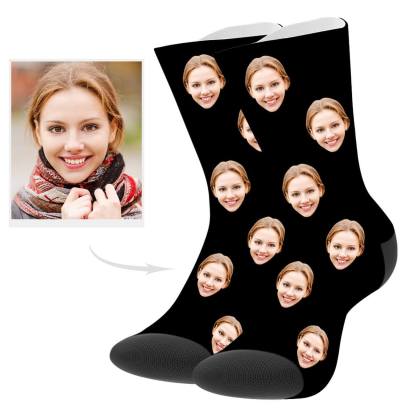 Gesichtsfoto Socken Personalisierte Gesicht Socken