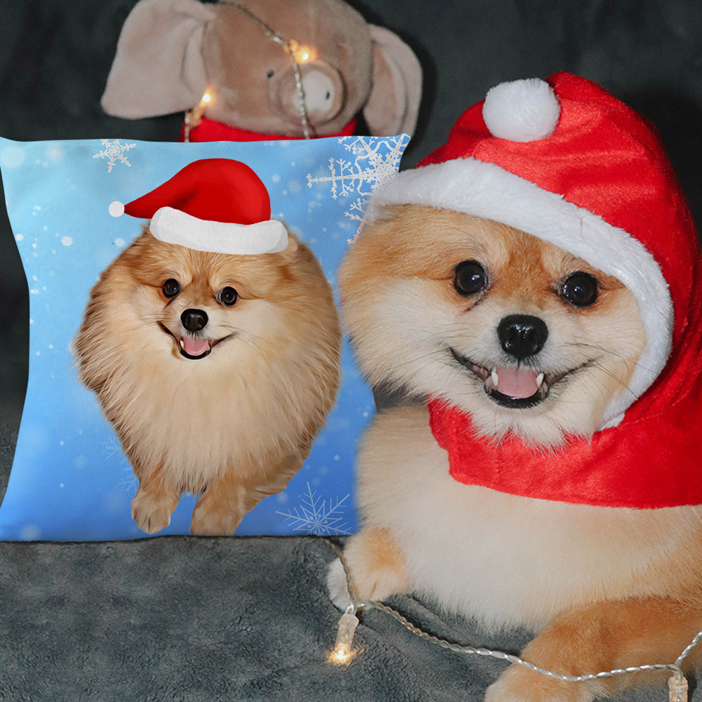 Personalisiertes Weihnachtskissen Kissenbezug Dekorativer Kissenbezug Individuelles Zierkissen