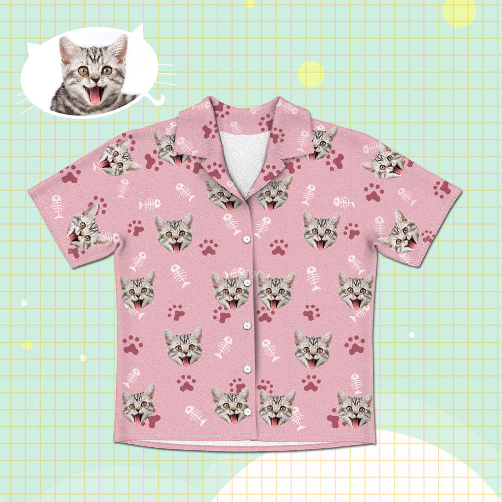 Personalisierte Hund Gesicht Kurzarm Pyjamas Custom Hund Foto Pyjamas Kurze Hund Pyjamas