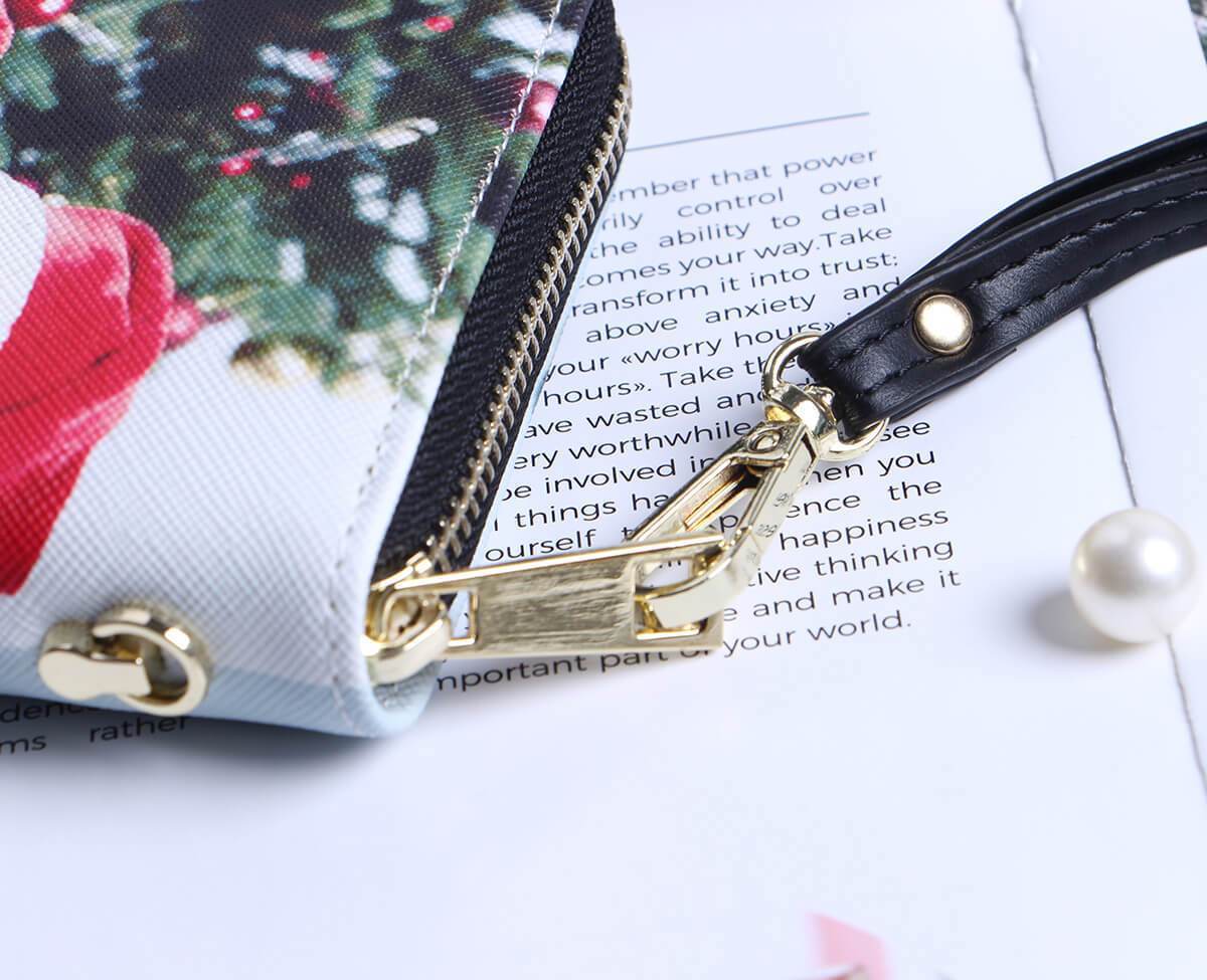 Muttertagsgeschenk Idee Personalisierte Foto-Geldbörse Für Frauen Geschenk Für Mama Leder Lange Geldbörse