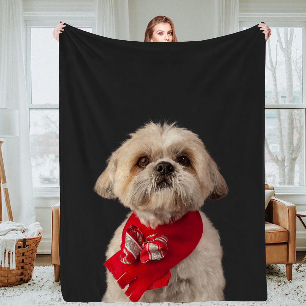 Personalisierte Hund Foto Decken Personalisierte Katze Foto Decken Fleece Wurfdecke