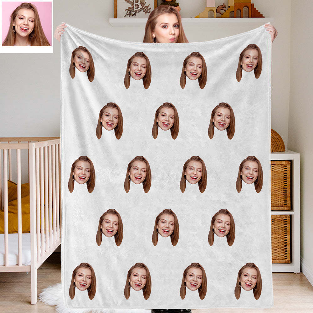 Personalisiertes Gesicht Decken Personalisierte Foto Decken Fleece Gesicht Druck Auf Wurfdecke Weihnachtsgeschenk