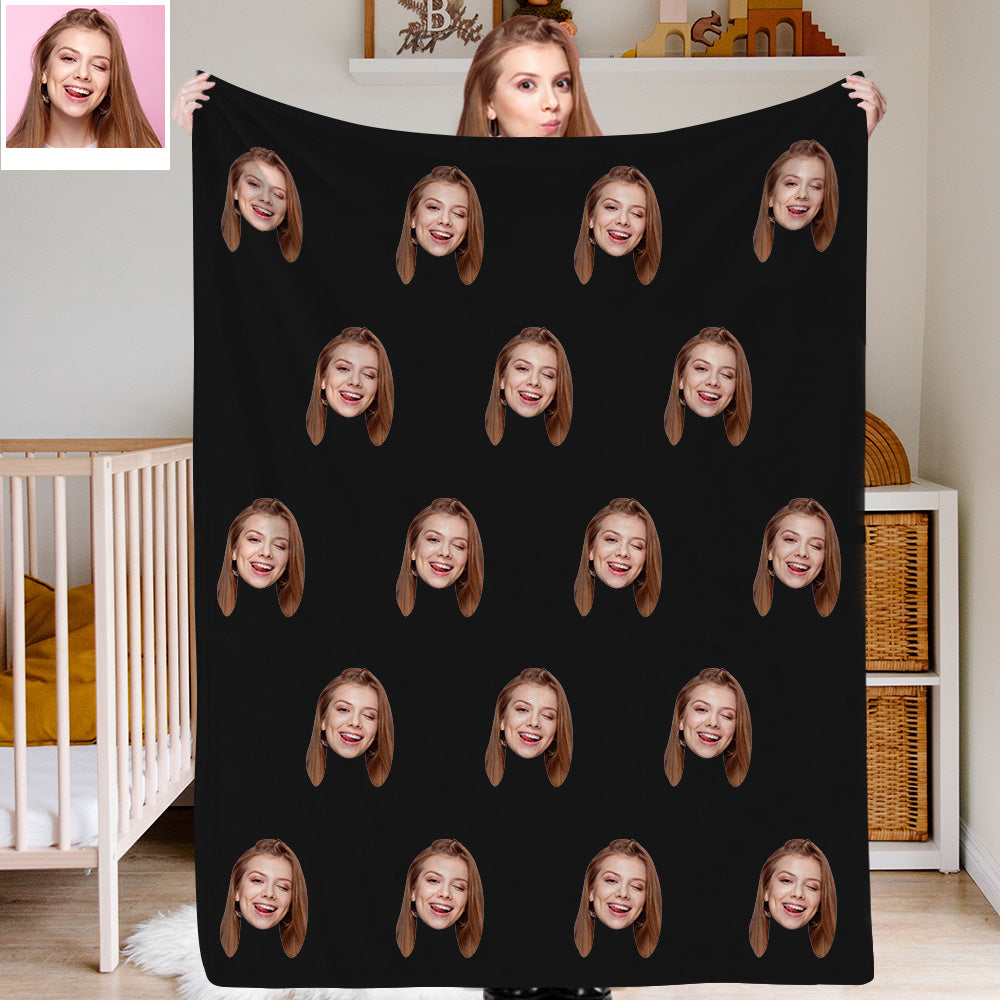 Personalisiertes Gesicht Decken Personalisierte Foto Decken Fleece Gesicht Druck Auf Wurfdecke Weihnachtsgeschenk