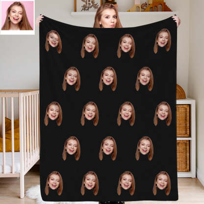 Personalisiertes Gesicht Decken Personalisierte Foto Decken Fleece Gesicht Druck Auf Wurfdecke Weihnachtsgeschenk