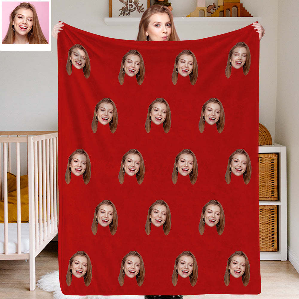 Personalisiertes Gesicht Decken Personalisierte Foto Decken Fleece Gesicht Druck Auf Wurfdecke Weihnachtsgeschenk