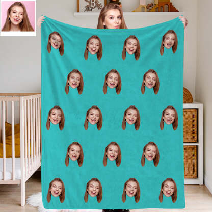 Personalisiertes Gesicht Decken Personalisierte Foto Decken Fleece Gesicht Druck Auf Wurfdecke Weihnachtsgeschenk