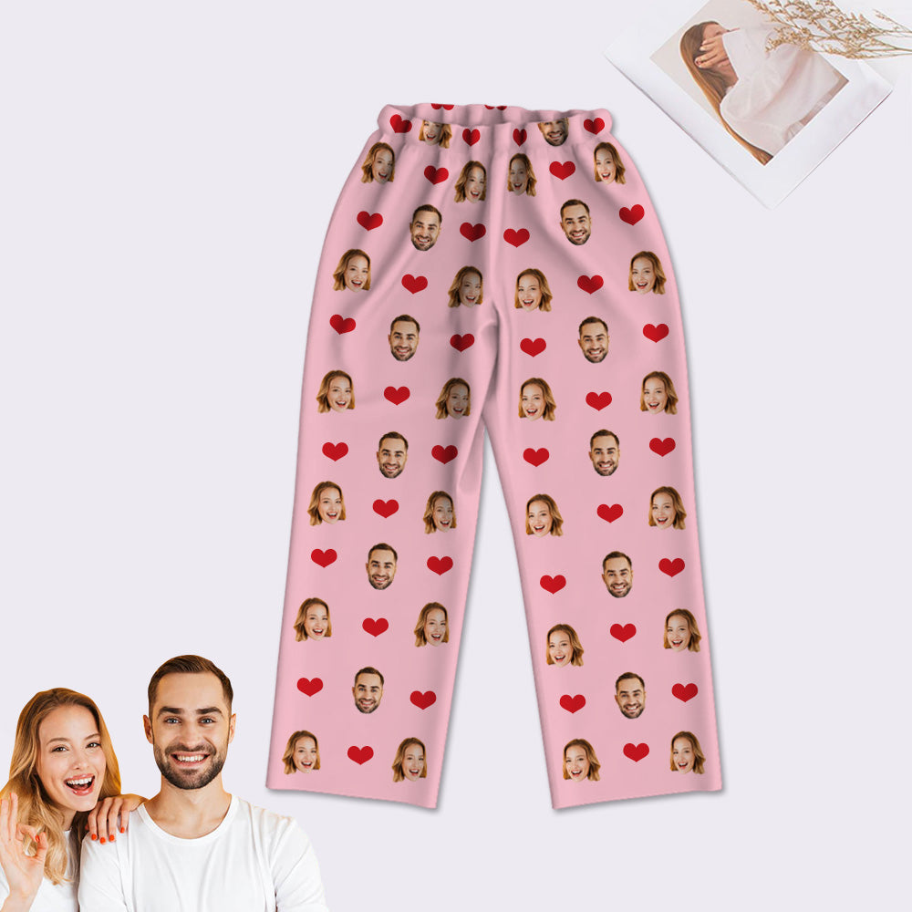 Personalisierte Schlafanzüge mit Gesicht Individuelle Schlafanzüge mit Foto Bequeme Nachtwäsche