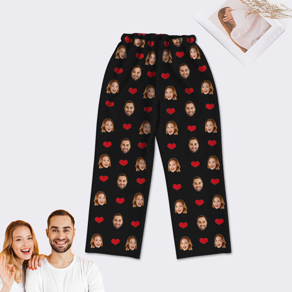 Personalisierte Schlafanzüge mit Gesicht Individuelle Schlafanzüge mit Foto Bequeme Nachtwäsche