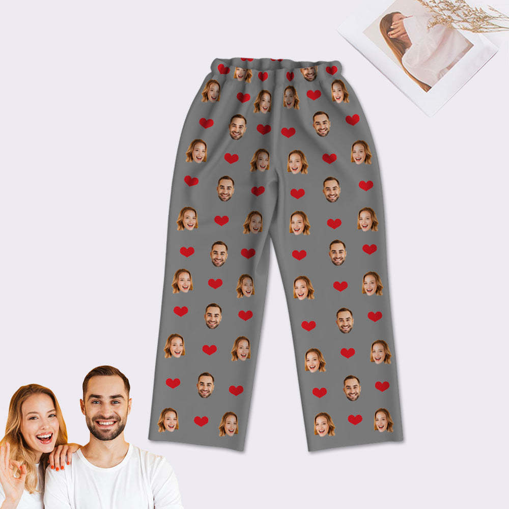Personalisierte Schlafanzüge mit Gesicht Individuelle Schlafanzüge mit Foto Bequeme Nachtwäsche