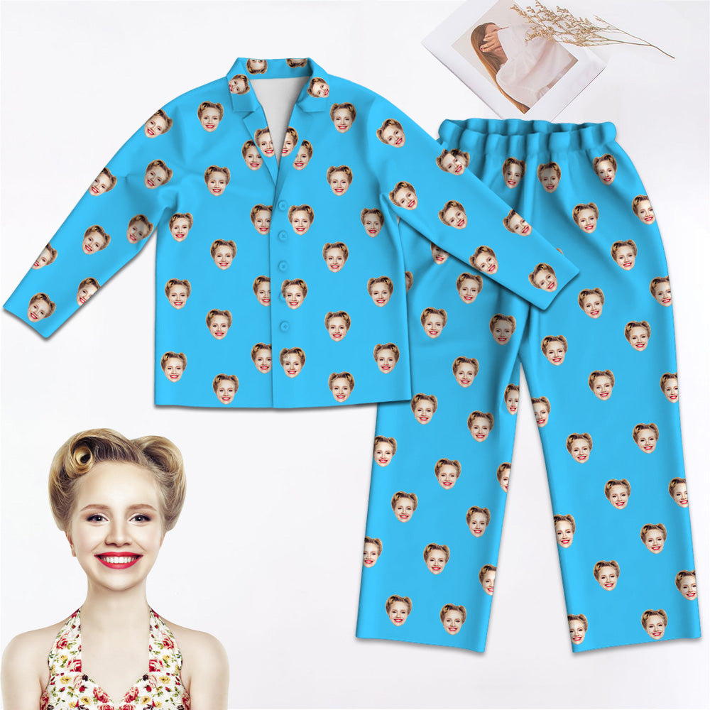 Muttertagsgeschenk Jubiläumsgeschenk Personalisierte Foto-Pyjamas Geschenke für Paare Foto Geschenkidee