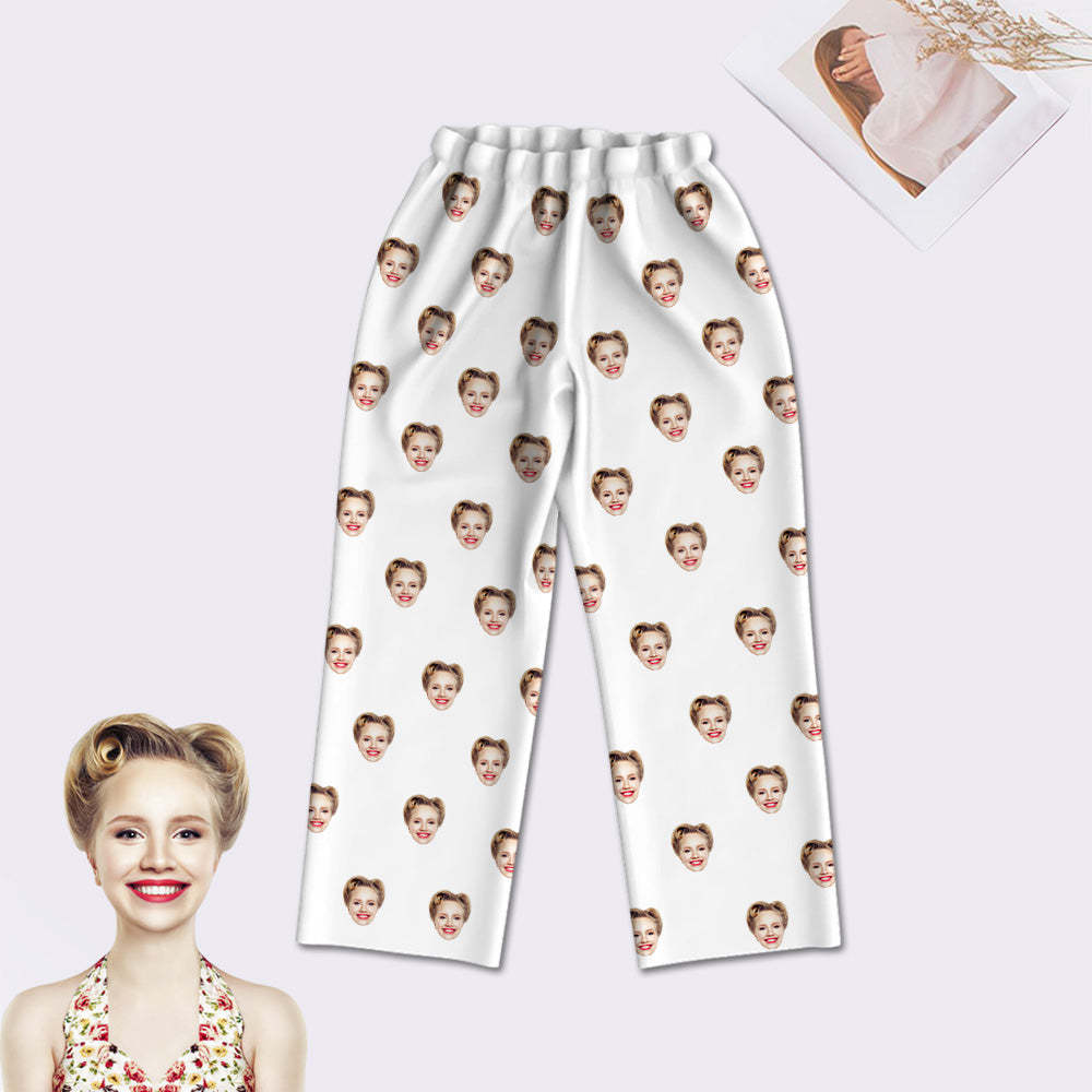 Personalisierter Schlafanzug mit Gesicht Individuelle Foto Schlafanzüge Herren Damen Schlafanzug Set Geschenk für Brautparty Geburtstag Jahrestag