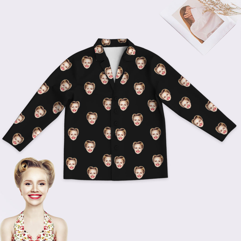 Muttertagsgeschenk Jubiläumsgeschenk Personalisierte Foto-Pyjamas Geschenke für Paare Foto Geschenkidee